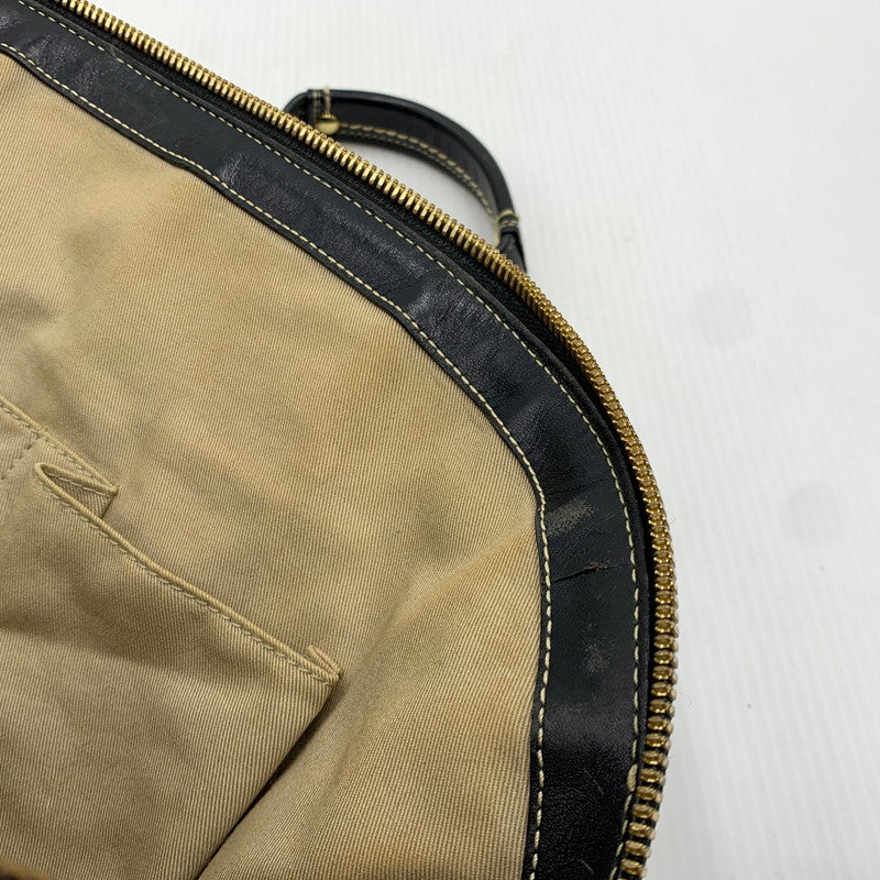 【現状渡し品】【レディース】 COACH コーチ MIRANDA TURNLOCK HANDBAG ミランダ サッチェル ハンドバッグ カバン トートバッグ 168-261016-ko-06-teih カラー：ブラック 万代Net店