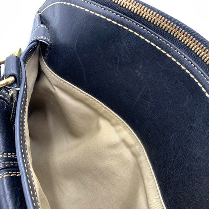【現状渡し品】【レディース】 COACH コーチ MIRANDA TURNLOCK HANDBAG ミランダ サッチェル ハンドバッグ カバン トートバッグ 168-261016-ko-06-teih カラー：ブラック 万代Net店