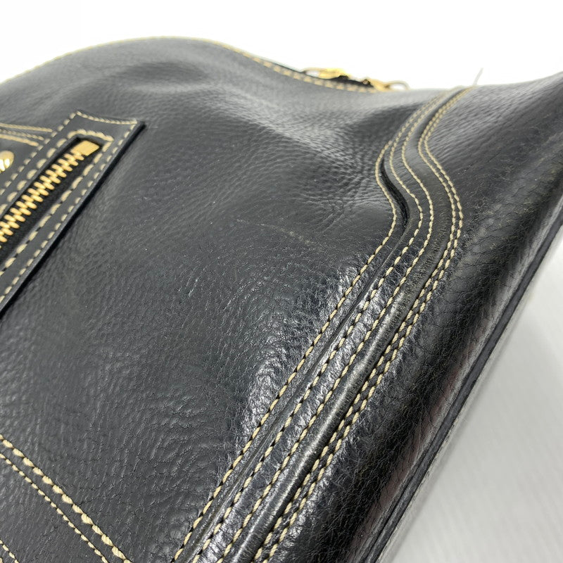 【現状渡し品】【レディース】 COACH コーチ MIRANDA TURNLOCK HANDBAG ミランダ サッチェル ハンドバッグ カバン トートバッグ 168-261016-ko-06-teih カラー：ブラック 万代Net店