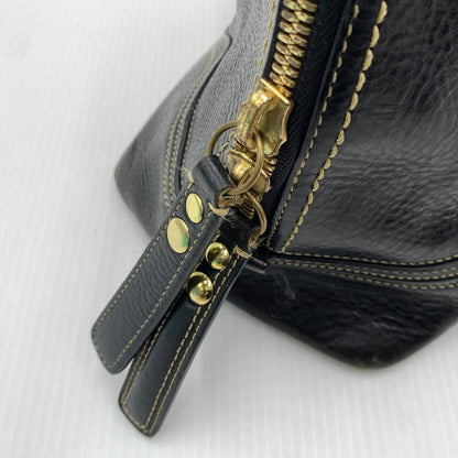 【現状渡し品】【レディース】 COACH コーチ MIRANDA TURNLOCK HANDBAG ミランダ サッチェル ハンドバッグ カバン トートバッグ 168-261016-ko-06-teih カラー：ブラック 万代Net店