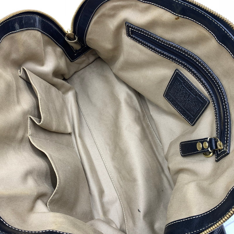 【現状渡し品】【レディース】 COACH コーチ MIRANDA TURNLOCK HANDBAG ミランダ サッチェル ハンドバッグ カバン トートバッグ 168-261016-ko-06-teih カラー：ブラック 万代Net店
