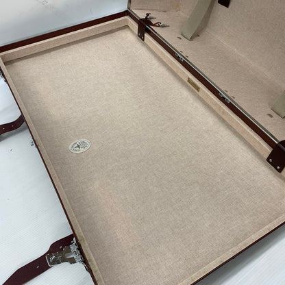 【中古品】【メンズ】 GLOBE TROTTER グローブトロッター ラージスーツケース 2ホイール カバン 180-261014-ko-24-teih カラー：バーガンディー 万代Net店