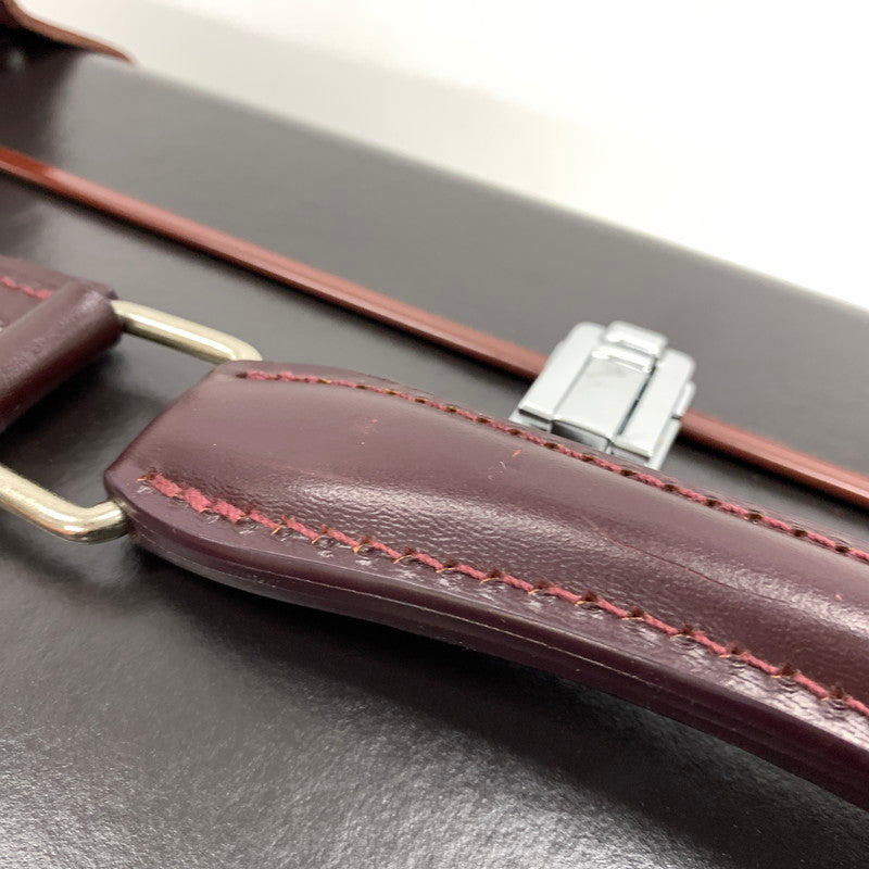 【中古品】【メンズ】 GLOBE TROTTER グローブトロッター ラージスーツケース 2ホイール カバン 180-261014-ko-24-teih カラー：バーガンディー 万代Net店