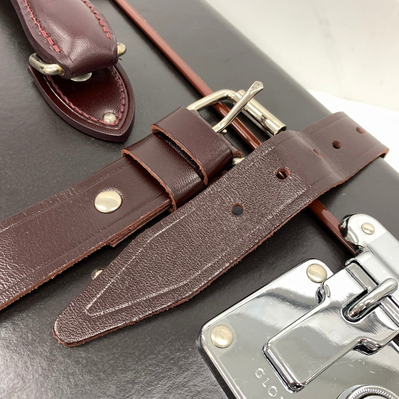 【中古品】【メンズ】 GLOBE TROTTER グローブトロッター ラージスーツケース 2ホイール カバン 180-261014-ko-24-teih カラー：バーガンディー 万代Net店