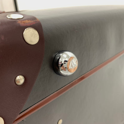 【中古品】【メンズ】 GLOBE TROTTER グローブトロッター ラージスーツケース 2ホイール カバン 180-261014-ko-24-teih カラー：バーガンディー 万代Net店