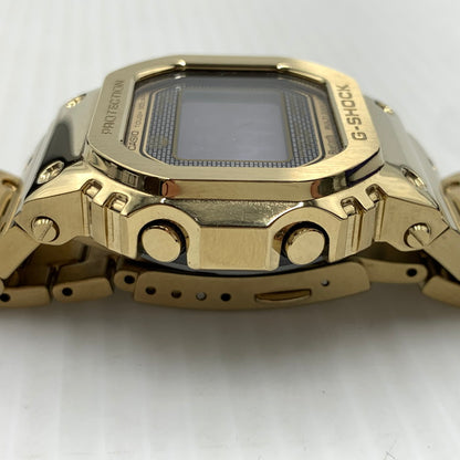 【中古品】【メンズ】 G-SHOCK ジーショック FULL METAL 5000 SERIES WATCH GMW-B5000GD-9JF フルメタル ウォッチ 腕時計 タフソーラー ステンレススチール 196-261014-ko-14-teih カラー：ゴールドカラー 万代Net店