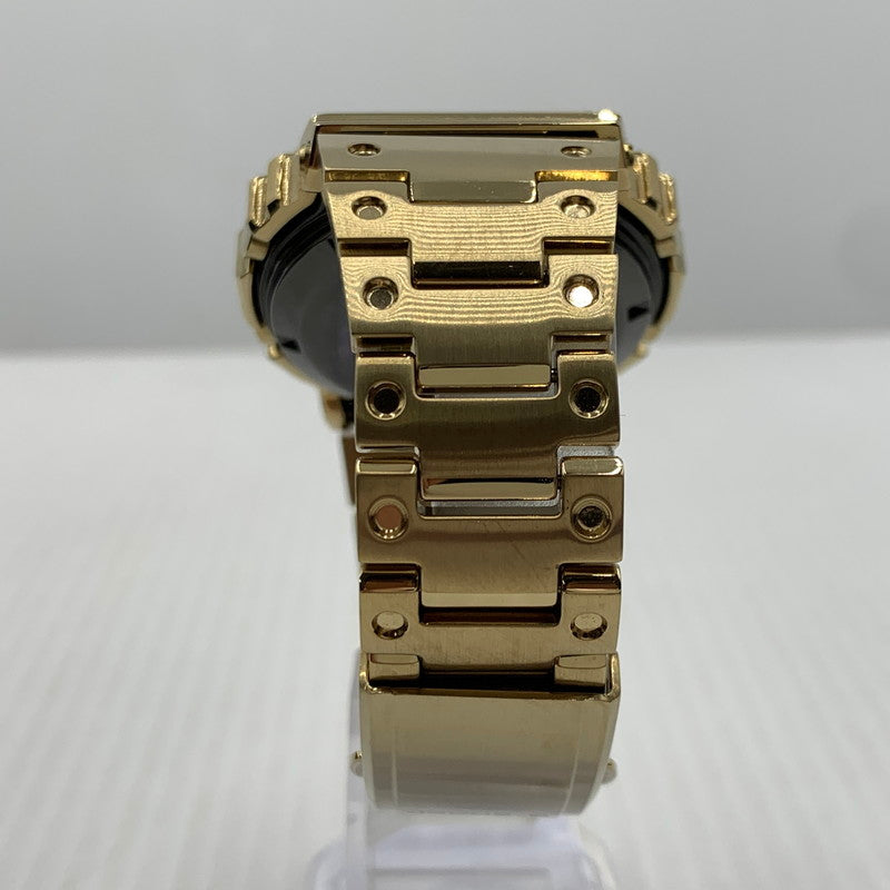 【中古品】【メンズ】 G-SHOCK ジーショック FULL METAL 5000 SERIES WATCH GMW-B5000GD-9JF フルメタル ウォッチ 腕時計 タフソーラー ステンレススチール 196-261014-ko-14-teih カラー：ゴールドカラー 万代Net店