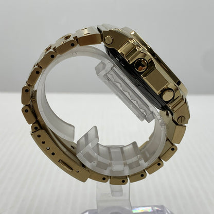 【中古品】【メンズ】 G-SHOCK ジーショック FULL METAL 5000 SERIES WATCH GMW-B5000GD-9JF フルメタル ウォッチ 腕時計 タフソーラー ステンレススチール 196-261014-ko-14-teih カラー：ゴールドカラー 万代Net店