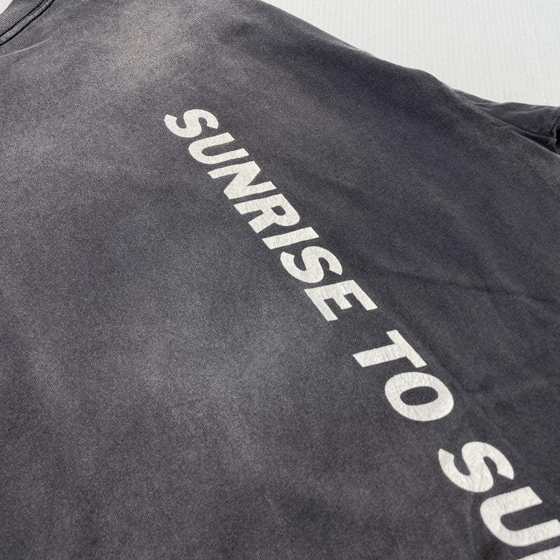 【中古品】【メンズ】 SAINT MICHAEL セントマイケル × PTP ペイマネートゥマイペイン 別注コラボ 24SS PTP L/S TEE SR TO SM-YS8-0000-C50 ロングスリーブ Tシャツ 長袖 トップス 142-261014-yo-23-teih サイズ：XXL カラー：ブラック 万代Net店