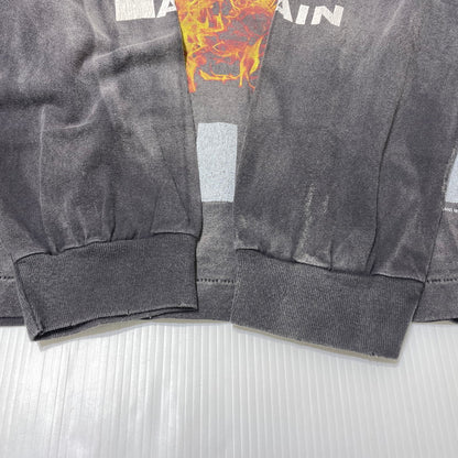 【中古品】【メンズ】 SAINT MICHAEL セントマイケル × PTP ペイマネートゥマイペイン 別注コラボ 24SS PTP L/S TEE SR TO SM-YS8-0000-C50 ロングスリーブ Tシャツ 長袖 トップス 142-261014-yo-23-teih サイズ：XXL カラー：ブラック 万代Net店