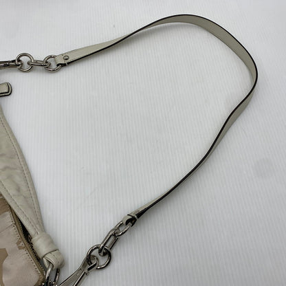 【中古品】【レディース】 COACH コーチ シグネチャー クリスティン キャンバス ショルダーバッグ カバン トートバッグ 180-261016-ko-07-teih カラー：ベージュ系 万代Net店