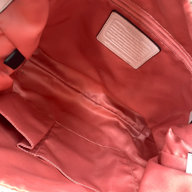 【中古品】【レディース】 COACH コーチ シグネチャー クリスティン キャンバス ショルダーバッグ カバン トートバッグ 180-261016-ko-07-teih カラー：ベージュ系 万代Net店