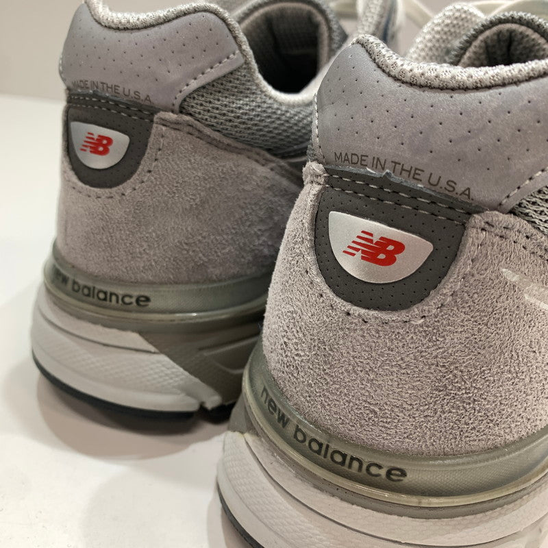 【中古品】【メンズ】 NEW BALANCE ニューバランス U990GR4 スニーカー 靴 162-261030-mh-13-fuzh サイズ：29cm カラー：グレー 万代Net店