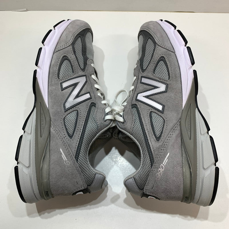 【中古品】【メンズ】 NEW BALANCE ニューバランス U990GR4 スニーカー 靴 162-261030-mh-13-fuzh サイズ：29cm カラー：グレー 万代Net店