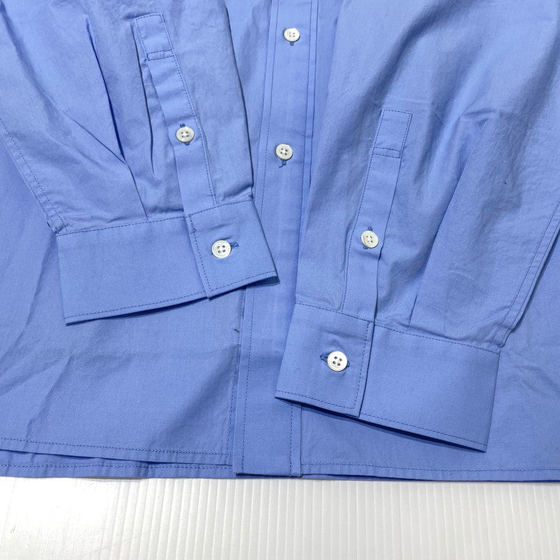 【中古品】【メンズ】 FRESHSERVICE フレッシュサービス CORPORATE UNIFORM L/S SHIRT FSC261-50102B コーポレート ユニフォーム ロングスリーブ シャツ 長袖 トップス 140-261014-yo-14-teih サイズ：M カラー：L.BULE 万代Net店