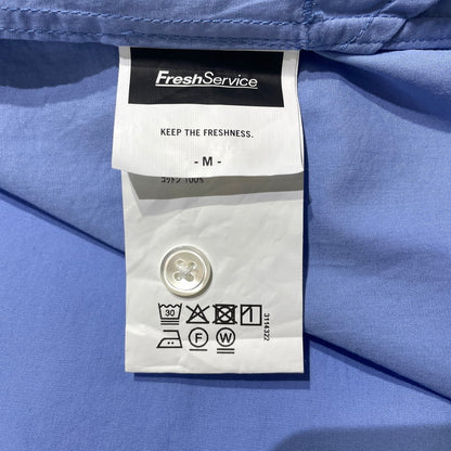 【中古品】【メンズ】 FRESHSERVICE フレッシュサービス CORPORATE UNIFORM L/S SHIRT FSC261-50102B コーポレート ユニフォーム ロングスリーブ シャツ 長袖 トップス 140-261014-yo-14-teih サイズ：M カラー：L.BULE 万代Net店