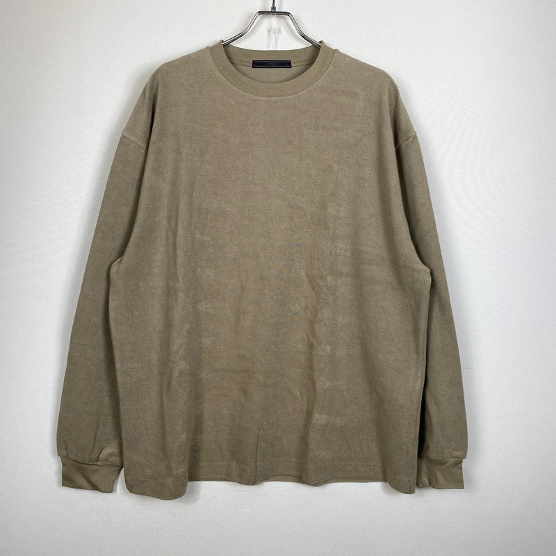 【中古品】【メンズ】 SOPHNET. ソフネット ALBINI ORGANIC PILE CREWNECK L/S TEE SOPH-240041 アルビニ オーガニック パイル クルーネック ロングスリーブTシャツ 長袖トップス 142-261019-ss-06-teih サイズ：L カラー：オリーブ 万代Net店
