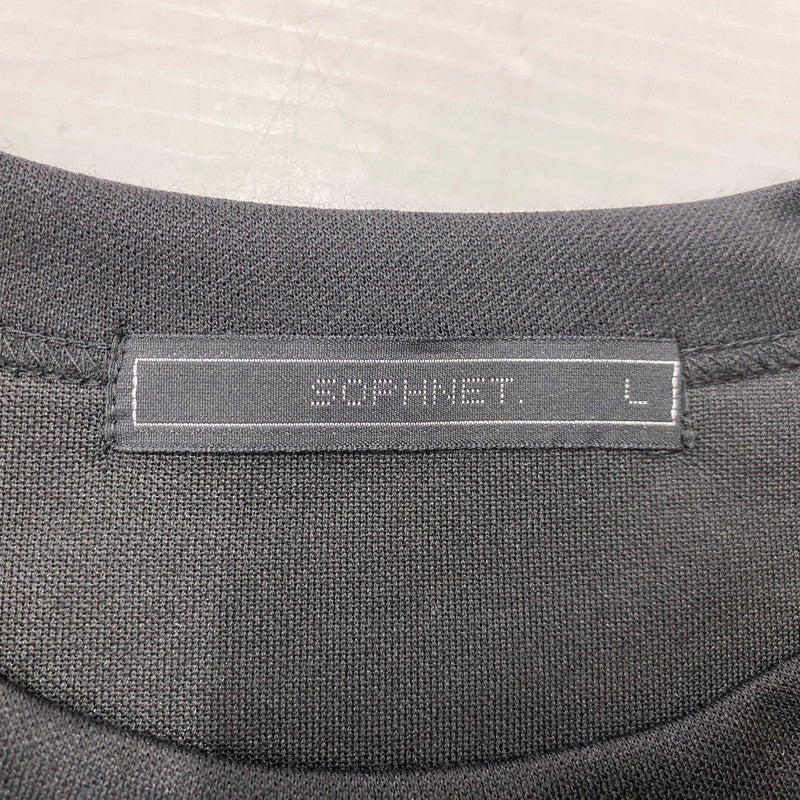 【中古品】【メンズ】 SOPHNET. ソフネット WOOL JERSEY BAGGY S/S TEE SOPH-232054 ウール ジャージー バギー ショートスリーブTシャツ 半袖トップス 142-261019-ss-03-teih サイズ：L カラー：ブラック 万代Net店