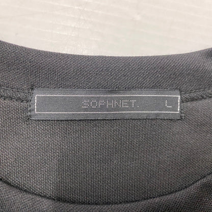 【中古品】【メンズ】 SOPHNET. ソフネット WOOL JERSEY BAGGY S/S TEE SOPH-232054 ウール ジャージー バギー ショートスリーブTシャツ 半袖トップス 142-261019-ss-03-teih サイズ：L カラー：ブラック 万代Net店