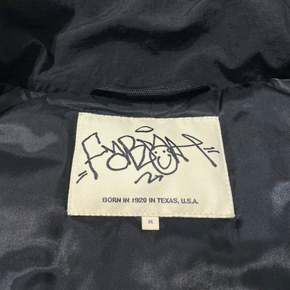 【中古品】【メンズ】 FARAH ファーラー PUFFER JACKET FR0502-M1018 パファージャケット アウター 中綿ジャケット 140-261014-yo-08-teih サイズ：XL カラー：ネイビー 万代Net店
