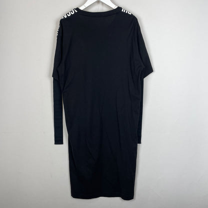 【中古品】【レディース】 YOHJI YAMAMOTO ヨウジヤマモト BR TAPE ONE PIECE NH-T55-072 ビーアール テープ ワンピース 半袖 170-261015-sa-24-teih サイズ：2 カラー：ブラック 万代Net店