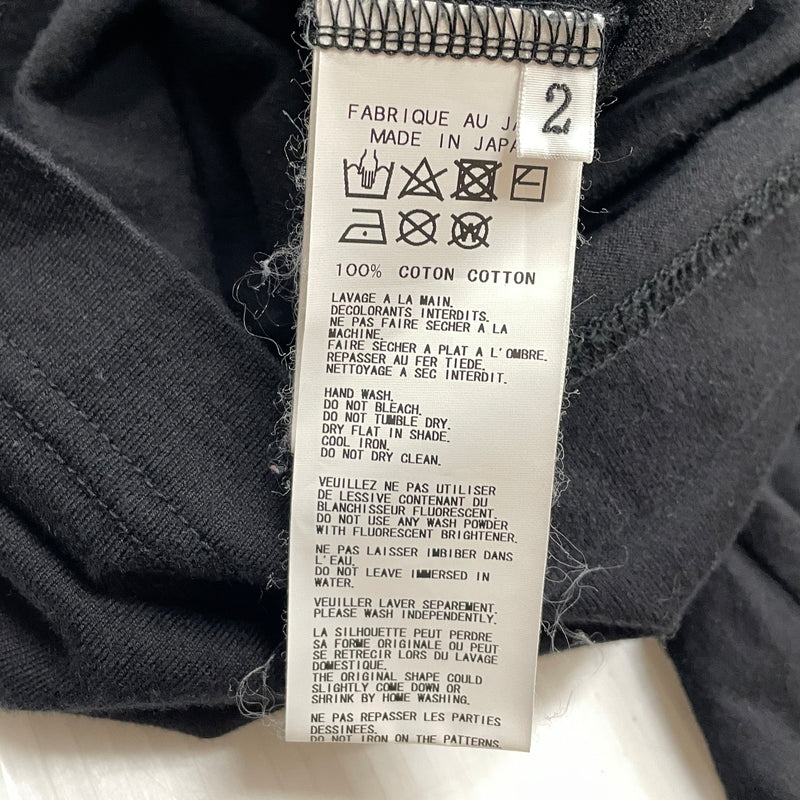 【中古品】【レディース】 YOHJI YAMAMOTO ヨウジヤマモト BR TAPE ONE PIECE NH-T55-072 ビーアール テープ ワンピース 半袖 170-261015-sa-24-teih サイズ：2 カラー：ブラック 万代Net店