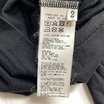 【中古品】【レディース】 YOHJI YAMAMOTO ヨウジヤマモト BR TAPE ONE PIECE NH-T55-072 ビーアール テープ ワンピース 半袖 170-261015-sa-24-teih サイズ：2 カラー：ブラック 万代Net店
