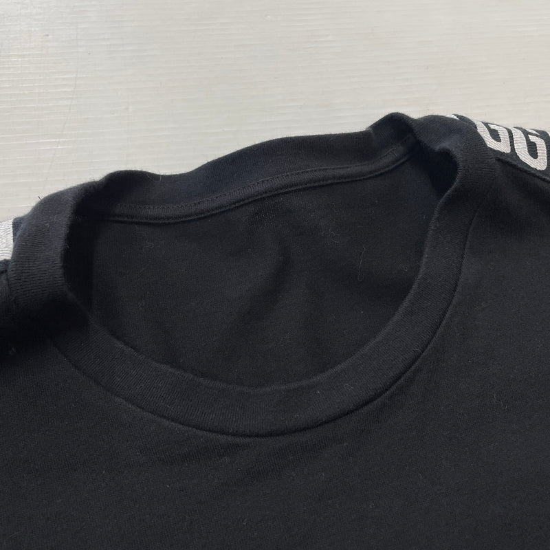 【中古品】【レディース】 YOHJI YAMAMOTO ヨウジヤマモト BR TAPE ONE PIECE NH-T55-072 ビーアール テープ ワンピース 半袖 170-261015-sa-24-teih サイズ：2 カラー：ブラック 万代Net店