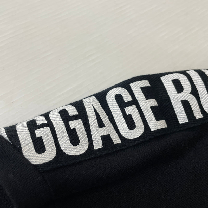 【中古品】【レディース】 YOHJI YAMAMOTO ヨウジヤマモト BR TAPE ONE PIECE NH-T55-072 ビーアール テープ ワンピース 半袖 170-261015-sa-24-teih サイズ：2 カラー：ブラック 万代Net店
