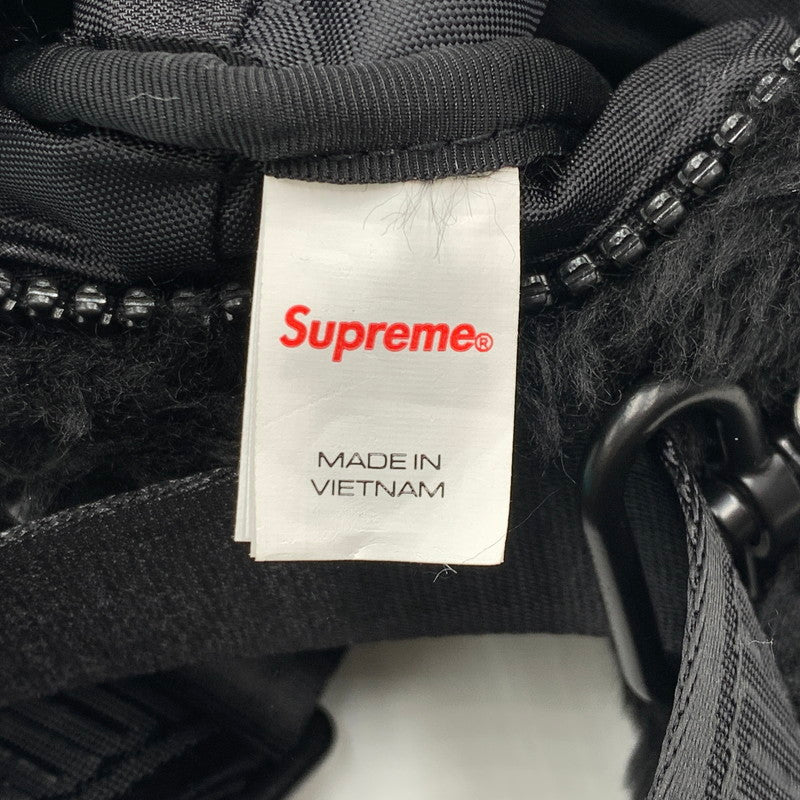 【中古品】【メンズ】 Supreme シュプリーム × BOUNTY HUNTER バウンティーハンター 別注 コラボ BACKPACK バックパック カバン リュックサック もじゃるくん 188-261016-ko-05-teih カラー：ブラック 万代Net店