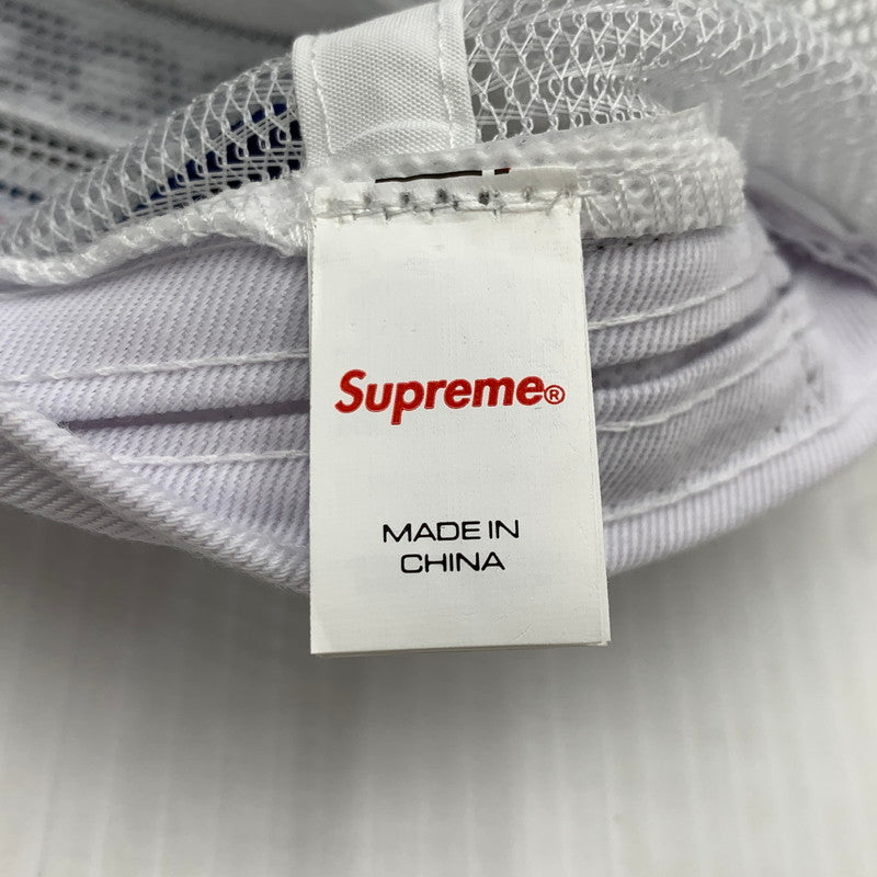 【中古品】【メンズ】 Supreme シュプリーム × HYSTERIC GLAMOUR ヒステリックグラマー × VANSON バンソン 別注 コラボ MESH BACK ６PANEL メッシュバック 6パネル キャップ 帽子 185-261016-ko-12-teih カラー：ブルー/ホワイト 万代Net店