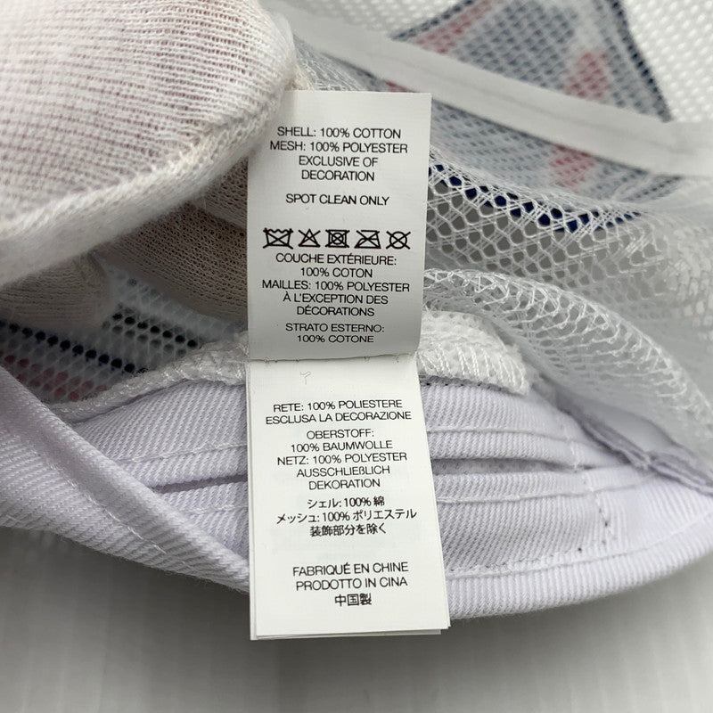 【中古品】【メンズ】 Supreme シュプリーム × HYSTERIC GLAMOUR ヒステリックグラマー × VANSON バンソン 別注 コラボ MESH BACK ６PANEL メッシュバック 6パネル キャップ 帽子 185-261016-ko-12-teih カラー：ブルー/ホワイト 万代Net店