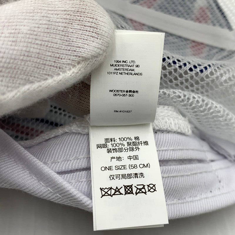 【中古品】【メンズ】 Supreme シュプリーム × HYSTERIC GLAMOUR ヒステリックグラマー × VANSON バンソン 別注 コラボ MESH BACK ６PANEL メッシュバック 6パネル キャップ 帽子 185-261016-ko-12-teih カラー：ブルー/ホワイト 万代Net店