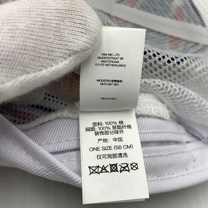 【中古品】【メンズ】 Supreme シュプリーム × HYSTERIC GLAMOUR ヒステリックグラマー × VANSON バンソン 別注 コラボ MESH BACK ６PANEL メッシュバック 6パネル キャップ 帽子 185-261016-ko-12-teih カラー：ブルー/ホワイト 万代Net店