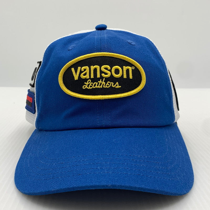 【中古品】【メンズ】 Supreme シュプリーム × HYSTERIC GLAMOUR ヒステリックグラマー × VANSON バンソン 別注 コラボ MESH BACK ６PANEL メッシュバック 6パネル キャップ 帽子 185-261016-ko-12-teih カラー：ブルー/ホワイト 万代Net店