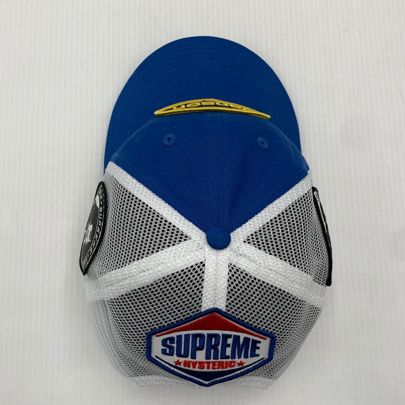 【中古品】【メンズ】 Supreme シュプリーム × HYSTERIC GLAMOUR ヒステリックグラマー × VANSON バンソン 別注 コラボ MESH BACK ６PANEL メッシュバック 6パネル キャップ 帽子 185-261016-ko-12-teih カラー：ブルー/ホワイト 万代Net店