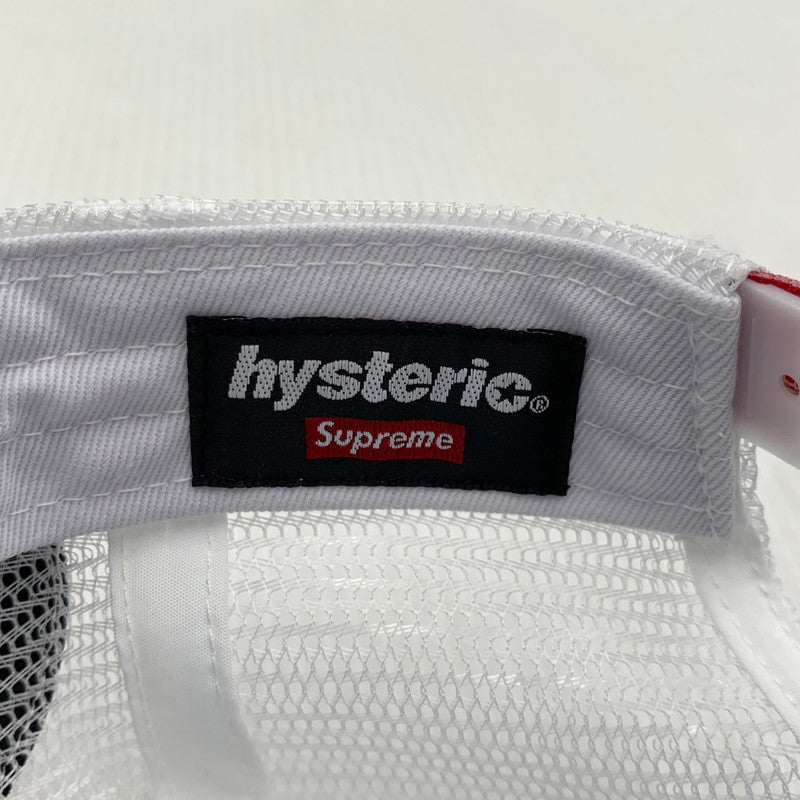【中古品】【メンズ】 Supreme シュプリーム × HYSTERIC GLAMOUR ヒステリックグラマー × VANSON バンソン 別注 コラボ MESH BACK ６PANEL メッシュバック 6パネル キャップ 帽子 185-261016-ko-12-teih カラー：ブルー/ホワイト 万代Net店