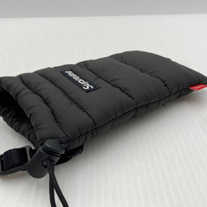 【中古品】【メンズ】 Supreme シュプリーム 22AW PUFFER NECK POUCH パファー ネック ポーチ カバン キルティング 188-261016-ko-14-teih カラー：ブラック 万代Net店