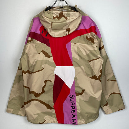 【中古品】【メンズ】 SUPREME シュプリーム 22AW GONZ GORE－TEX SHELL JACKET 2022年秋冬 ゴンズ ゴアテックス シェル ジャケット アウター 149-261015-sa-06-teih サイズ：L カラー：カモ柄 万代Net店