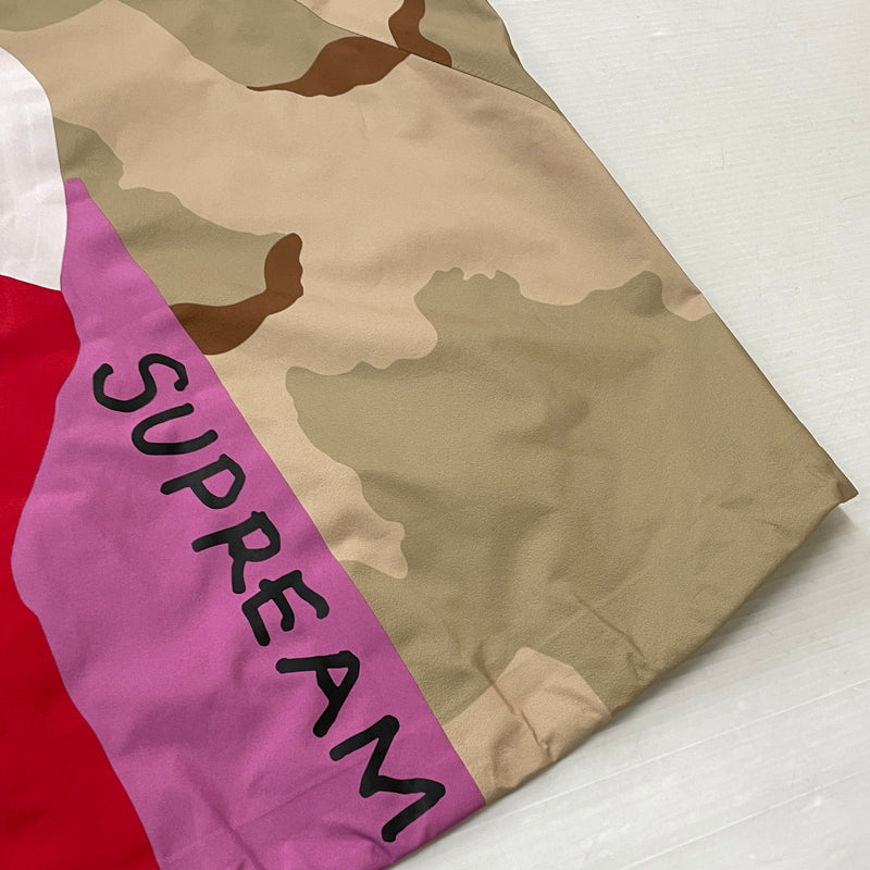 【中古品】【メンズ】 SUPREME シュプリーム 22AW GONZ GORE－TEX SHELL JACKET 2022年秋冬 ゴンズ ゴアテックス シェル ジャケット アウター 149-261015-sa-06-teih サイズ：L カラー：カモ柄 万代Net店