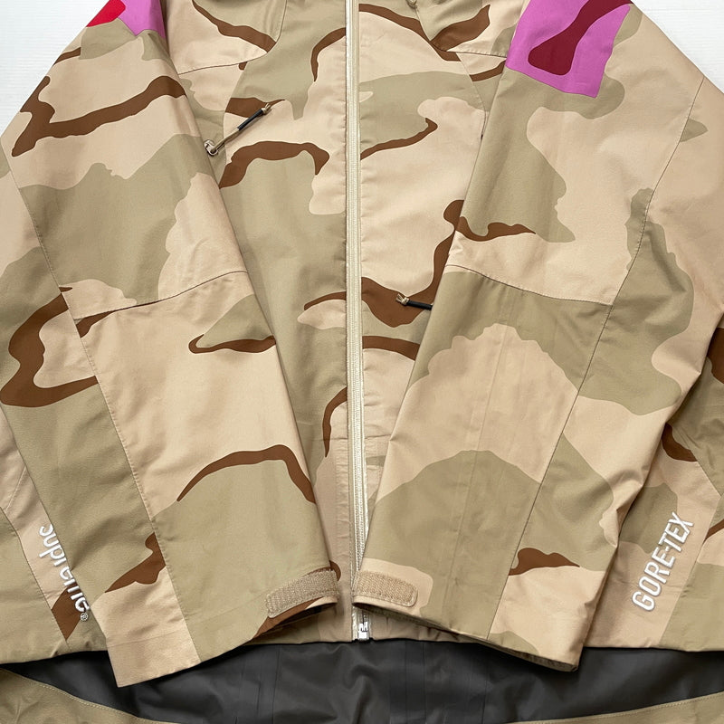 【中古品】【メンズ】 SUPREME シュプリーム 22AW GONZ GORE－TEX SHELL JACKET 2022年秋冬 ゴンズ ゴアテックス シェル ジャケット アウター 149-261015-sa-06-teih サイズ：L カラー：カモ柄 万代Net店