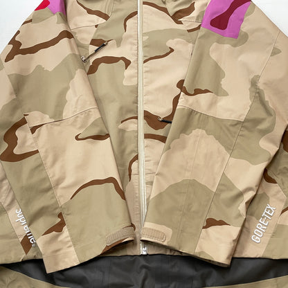 【中古品】【メンズ】 SUPREME シュプリーム 22AW GONZ GORE－TEX SHELL JACKET 2022年秋冬 ゴンズ ゴアテックス シェル ジャケット アウター 149-261015-sa-06-teih サイズ：L カラー：カモ柄 万代Net店