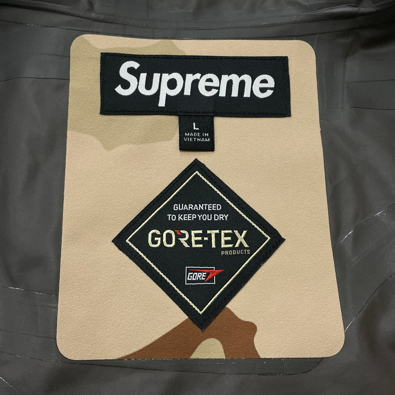【中古品】【メンズ】 SUPREME シュプリーム 22AW GONZ GORE－TEX SHELL JACKET 2022年秋冬 ゴンズ ゴアテックス シェル ジャケット アウター 149-261015-sa-06-teih サイズ：L カラー：カモ柄 万代Net店