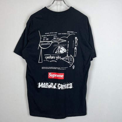 【中古品】【メンズ】 SUPREME シュプリーム MILFORD GRAVES TEE ミルフォード グレイヴス Tシャツ 半袖 トップス 149-261015-sa-25-teih サイズ：L カラー：ブラック 万代Net店
