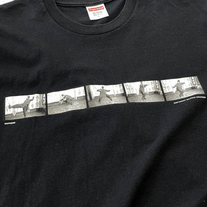 【中古品】【メンズ】 SUPREME シュプリーム MILFORD GRAVES TEE ミルフォード グレイヴス Tシャツ 半袖 トップス 149-261015-sa-25-teih サイズ：L カラー：ブラック 万代Net店