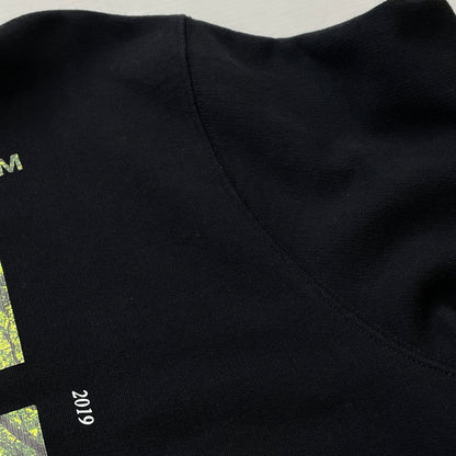 【中古品】【メンズ】 OFFWHITE オフ ホワイト LANDSCAPE ARROW HOODIE OMBB034T19D25104 ランドスケープ アロー フーディ プルオーバーパーカー 142-261015-sa-14-teih サイズ：XXL カラー：ブラック 万代Net店