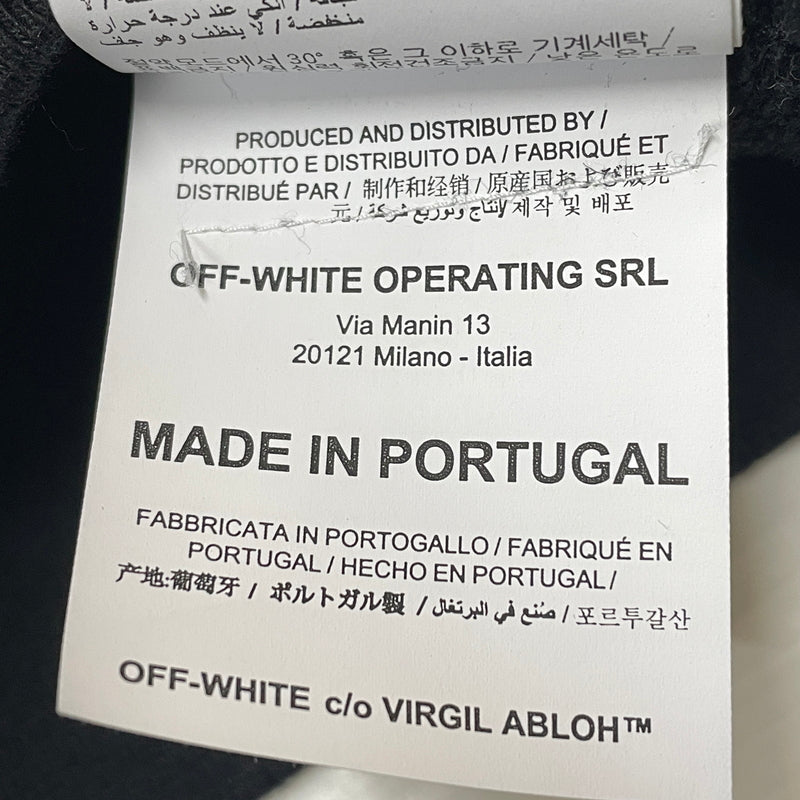 【中古品】【メンズ】 OFFWHITE オフ ホワイト LANDSCAPE ARROW HOODIE OMBB034T19D25104 ランドスケープ アロー フーディ プルオーバーパーカー 142-261015-sa-14-teih サイズ：XXL カラー：ブラック 万代Net店
