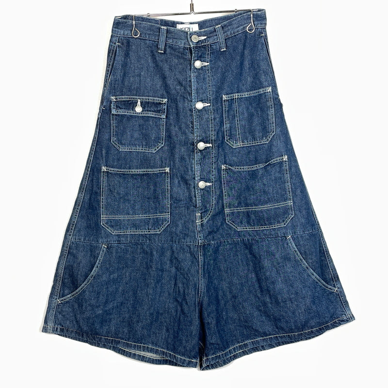 【中古品】【メンズ】 KIDILL キディル HAKAMA DENIM PANTS ハカマ デニム パンツ ボトムス ジーンズ 151-261015-sa-10-teih サイズ：44 カラー：インディゴブルー 万代Net店