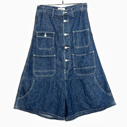 【中古品】【メンズ】 KIDILL キディル HAKAMA DENIM PANTS ハカマ デニム パンツ ボトムス ジーンズ 151-261015-sa-10-teih サイズ：44 カラー：インディゴブルー 万代Net店