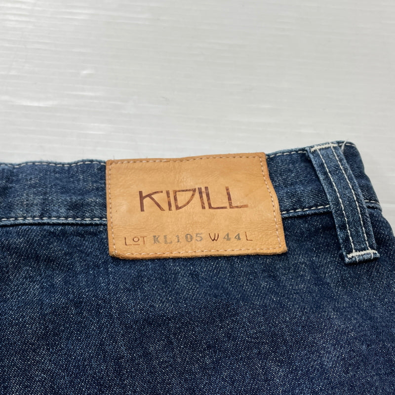 【中古品】【メンズ】 KIDILL キディル HAKAMA DENIM PANTS ハカマ デニム パンツ ボトムス ジーンズ 151-261015-sa-10-teih サイズ：44 カラー：インディゴブルー 万代Net店